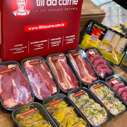 Kit Churras 12 pessoas - Lançamento